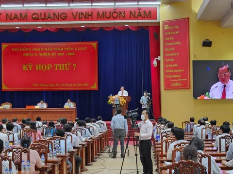 HĐND tỉnh Tiền Giang thông qua nhiều nội dung quan trọng để phát triển địa phương