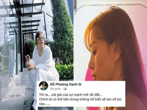 Phương Oanh bất ngờ ẩn ý về chuyện 'tan vỡ' lúc nửa đêm, chuyện gì đây?