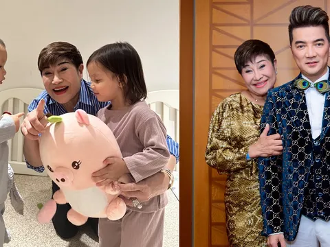 Vợ cũ Đàm Vĩnh Hưng đến thăm nhà Hồ Ngọc Hà, cảm thấy hạnh phúc khi gặp lại Leon - Lisa