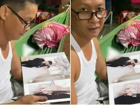 Xem ảnh cưới của con gái, cha 'bất lực 'nói: 'Người ta làm ảnh chắc cũng mòn mỏi lắm mới được cỡ này'