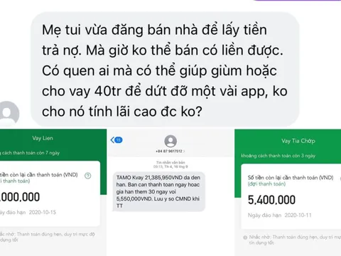 Ma trận vay app - Bài 2: Bi kịch của nạn nhân vay tiền nhanh