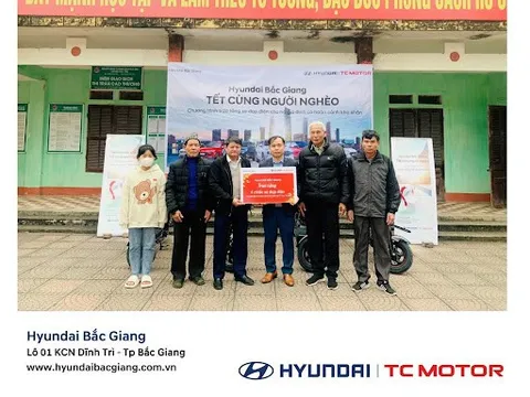 Hyundai Bắc Giang - Tết cùng người nghèo