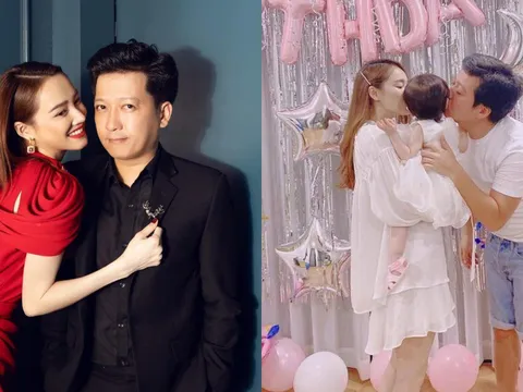 Cách dạy con 'đối nghịch' của vợ chồng Trường Giang - Nhã Phương