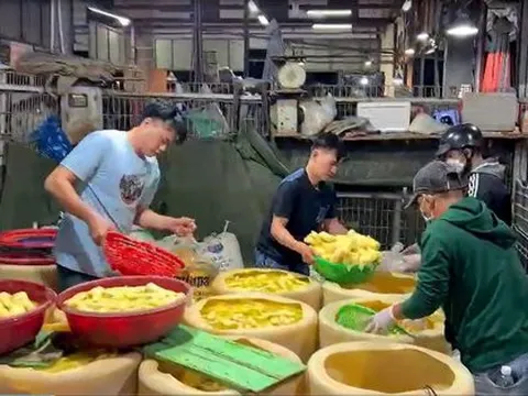 TP.HCM: Phát hiện 3 cơ sở ngâm hóa chất tẩy trắng măng, ngó sen tại chợ đầu mối