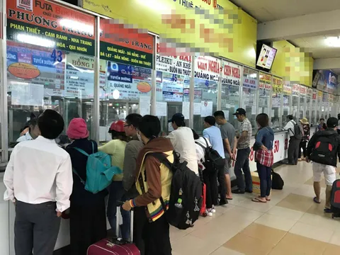 Chế tài xử lý hành vi tự ý tăng giá vé xe trong dịp Tết