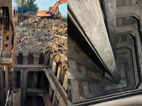 Vụ bé trai rơi xuống trụ bê tông sâu 35 mét: Gặp khó khăn vì đất sét dẻo bám chặt thiết bị đào