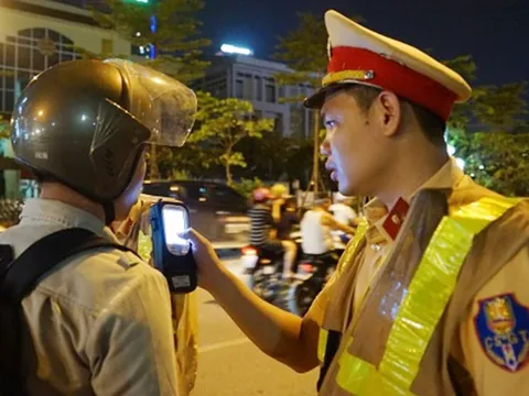 Xử phạt hơn 700 người vi phạm nồng độ cồn trong ngày mùng 1 Tết