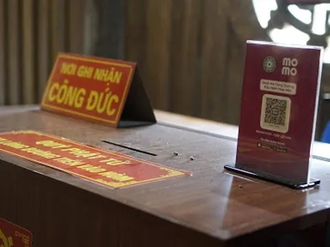 Bộ Tài chính ban hành quy định mới về tiếp nhận tiền công đức