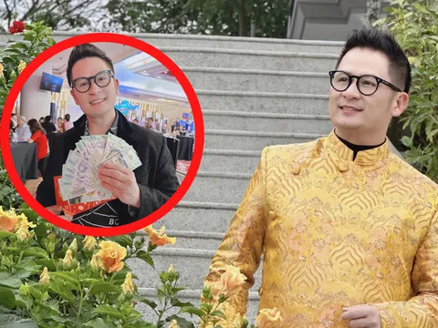 Netizen 'lóa mắt' trước lì xì 'khủng' của Bằng Kiều khi chạy show Tết