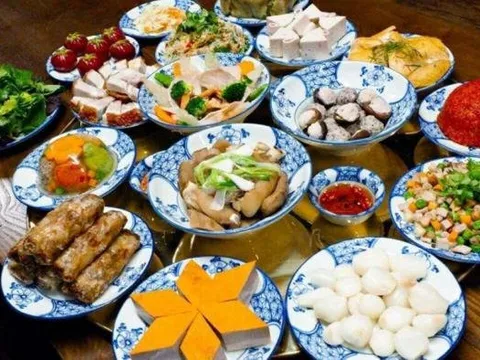 Mâm lễ cúng Rằm tháng Giêng tết Nguyên tiêu đầy đủ