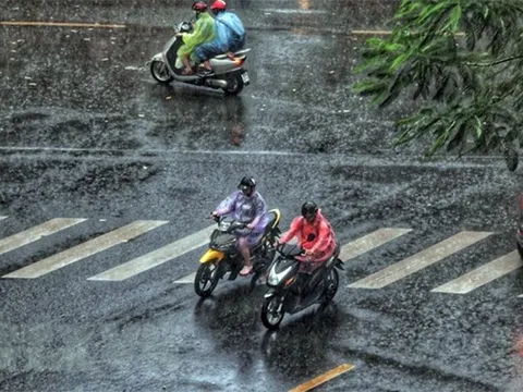 Thời tiết hôm nay 5/2: Bắc Bộ mưa rào và có nơi có dông