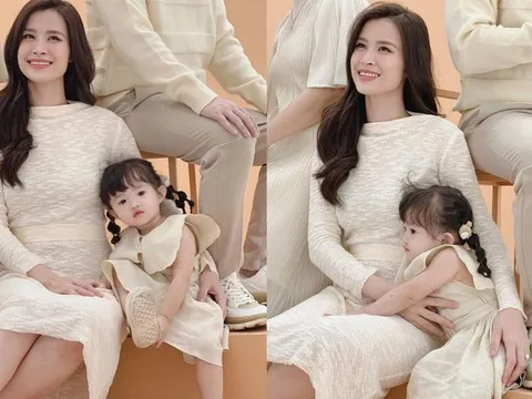 Đông Nhi để lộ vòng hai to bất thường bên cạnh ái nữ Winnie, bị netizen nghi có bầu lần 2