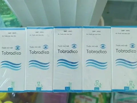 Hà Tĩnh: Sở Y tế ra thông báo thu hồi thuốc Tobradico kém chất lượng