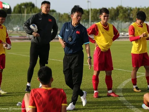 U20 Việt Nam bước vào trận 'tổng duyệt' trước thềm VCK U20 châu Á
