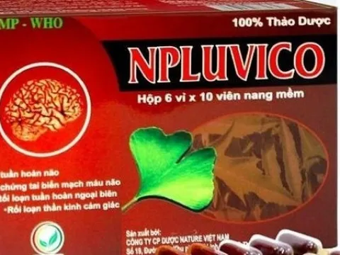 Thu hồi toàn quốc thuốc Npluvico của Công ty dược Nature Việt Nam