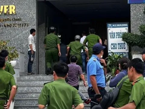 Công an TP.HCM phong tỏa, thực hiện khám xét trụ sở công ty F88