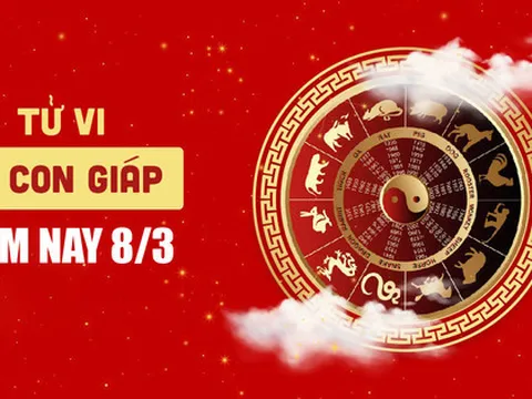 Tử vi hàng ngày của 12 con giáp hôm nay Thứ 3 ngày 8/3/2023
