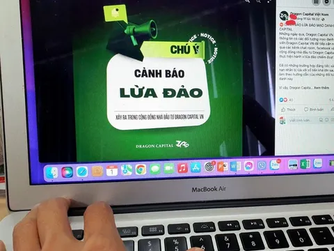 Cảnh báo giả mạo công ty quản lý quỹ lừa đảo nhà đầu tư chứng khoán