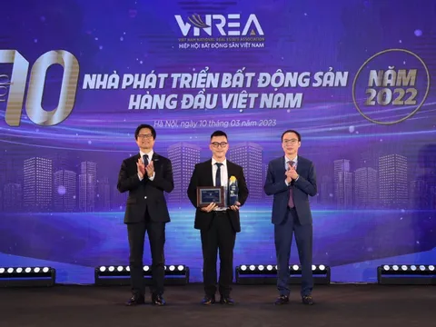 DOJI LAND lọt Top 10 nhà phát triển Bất động sản hàng đầu Việt Nam 2022