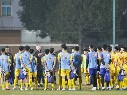 HLV Philippe Troussier chốt danh sách U23 Việt Nam dự giải quốc tế U23 Cup- Doha, Qatar 2023