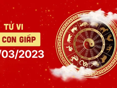Tử vi hàng ngày của 12 con giáp hôm nay Thứ 4 ngày 22/3/2023