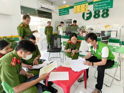 Công an tỉnh Bến Tre đồng loạt kiểm tra 11 cơ sở của F88