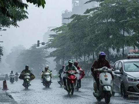 Tin không khí lạnh mới nhất, miền Bắc mưa dông dài ngày