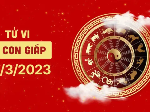 Tử vi hàng ngày của 12 con giáp hôm nay Chủ Nhật ngày 26/3/2023