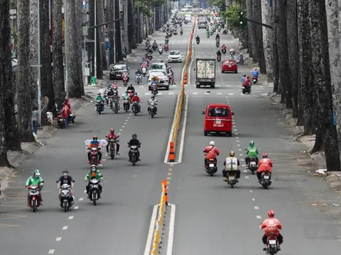 TP HCM: Từ 15/4, hàng loạt tuyến đường cho ôtô chạy 2 chiều