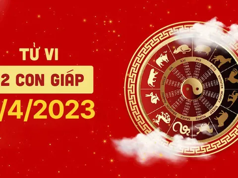 Tử vi hàng ngày của 12 con giáp hôm nay Chủ Nhật ngày 2/4/2023