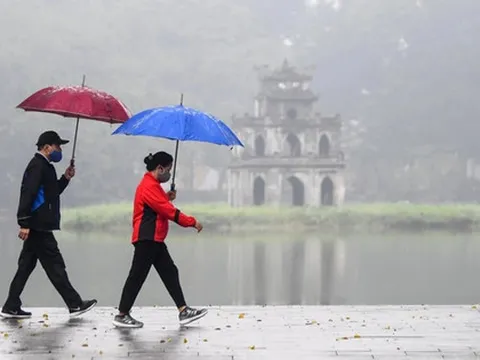 Hà Nội lại sắp đón mưa phùn, nồm ẩm kéo dài