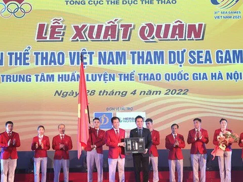 Đoàn Thể thao Việt Nam dự SEA Games 32 với hơn 1.000 thành viên