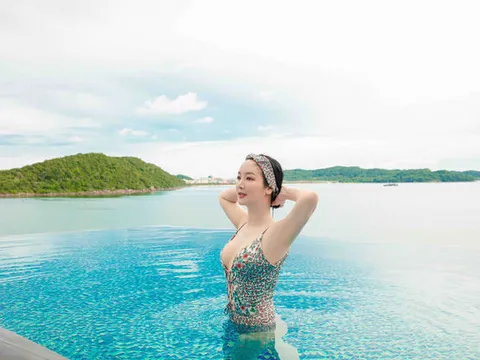 'Hoa hậu độc nhất vô nhị' Giáng My diện bikini ở tuổi 52: Nóng bỏng không thua kém các Hoa hậu ngày nay