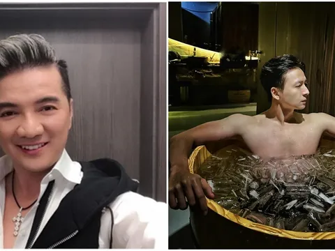 Ngô Kiến Huy xả ảnh ngâm mình trong bồn tắm, Đàm Vĩnh Hưng 'bông đùa' thế nào mà chính chủ 'hốt hoảng'?