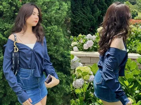 Con gái út nhà Quyền Linh lên đồ khoe dáng ở tuổi 15, visual lần này 'vượt mặt' chị cả Lọ Lem
