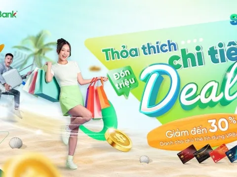 Tận hưởng nhiều ưu đãi khi chi tiêu qua thẻ tín dụng VPBank dịp nghỉ lễ