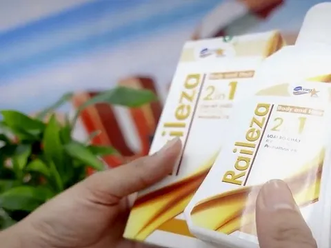 Thu hồi một lô sản phẩm tắm gội Raileza do không đạt tiêu chuẩn chất lượng