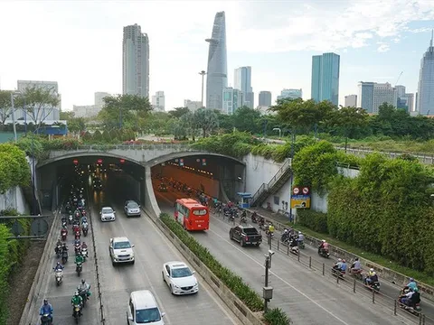 TP. Hồ Chí Minh: Từ ngày 20/5, cấm xe qua hầm sông Sài Gòn