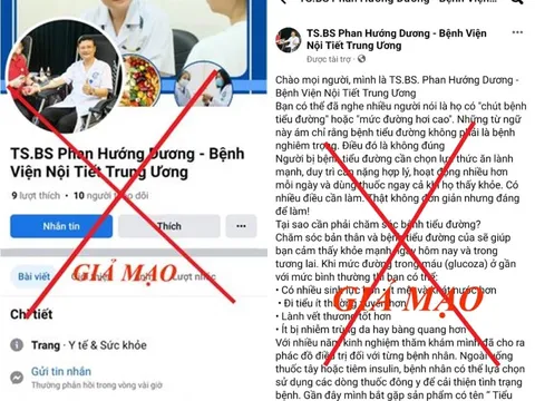 Cảnh báo giả mạo bác sỹ, lương y, tư vấn bệnh, bán thực phẩm chức năng