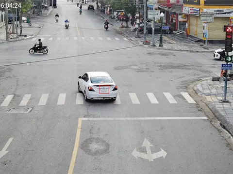 TP.Bắc Giang: Danh sách phạt “nguội” vi phạm trật tự ATGT từ 12-14/6