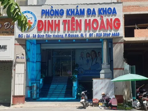 Phòng khám Đa khoa Đinh Tiên Hoàng tiếp tục bị Sở Y tế TP.HCM xử phạt