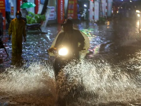 Từ tối và đêm nay, miền Bắc có mưa to đến rất to