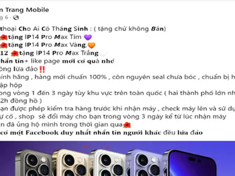 Công an bóc trần trò lừa đảo chơi mini game, tặng điện thoại iPhone 13, 14