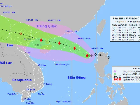 Tin mới nhất về cơn bão số 1, Bắc Bộ chủ động ứng phó