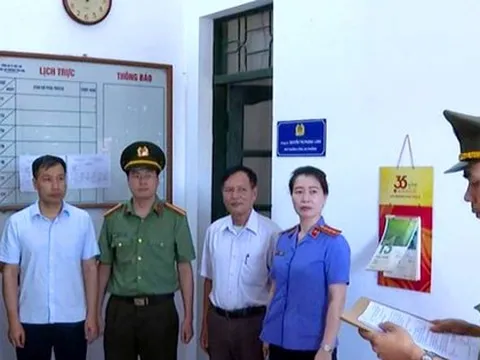 Bắt tạm giam nguyên Phó giám đốc Sở KHĐT và nhiều lãnh đạo thị xã Phú Thọ