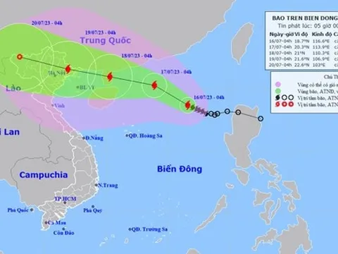 Tin tức mới nhất về cơn bão số 1 dự kiến đổ bộ khu vực Bắc Bộ