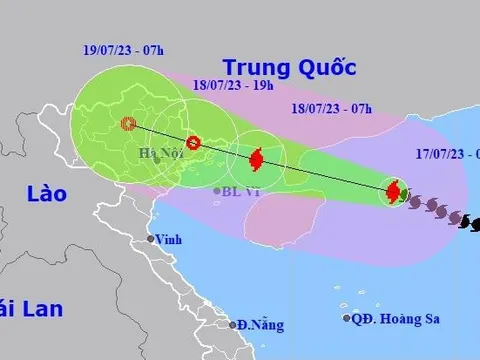 Hà Nội khuyến cáo người dân hạn chế ra đường khi bão số 1 đổ bộ