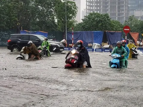 Hà Nội sắp có mưa rất to kèm gió giật mạnh do ảnh hưởng của bão số 1