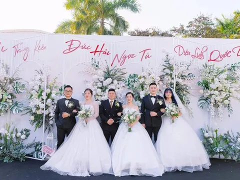 3 anh em ruột tổ chức đám cưới cùng một ngày, tiết lộ điều đặc biệt về tiền mừng