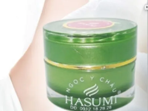 Thu hồi trên toàn quốc lô kem dưỡng trắng da, chống nắng không đạt chất lượng nhãn hiệu HASUMI
